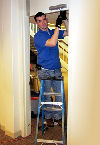 ...sales, installation and repair of interior and exterior doors to a wide variety of commercial businesses.